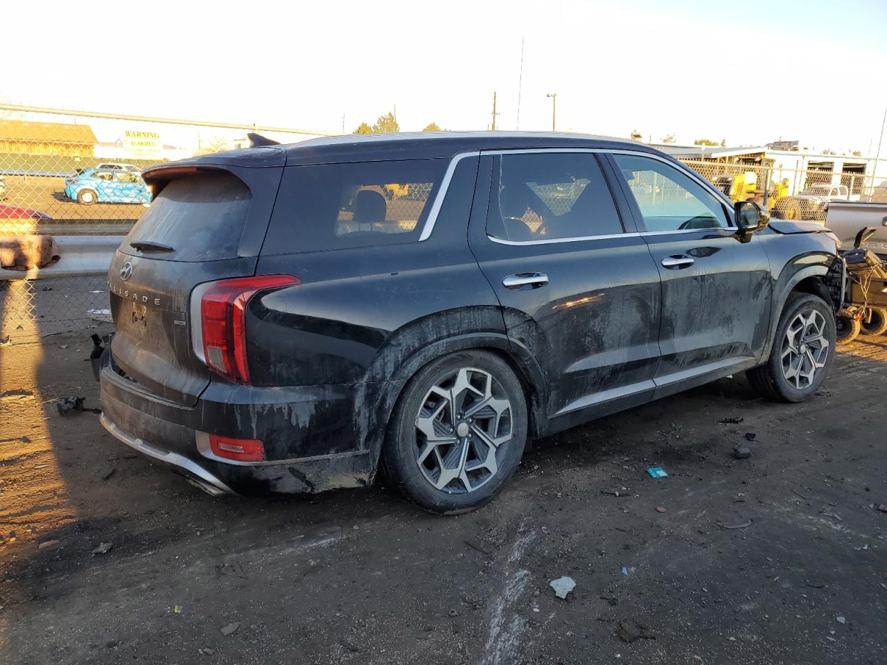 2022 HYUNDAI PALISADE CALLIGRAPHY VIN:KM8R7DHE3NU442521