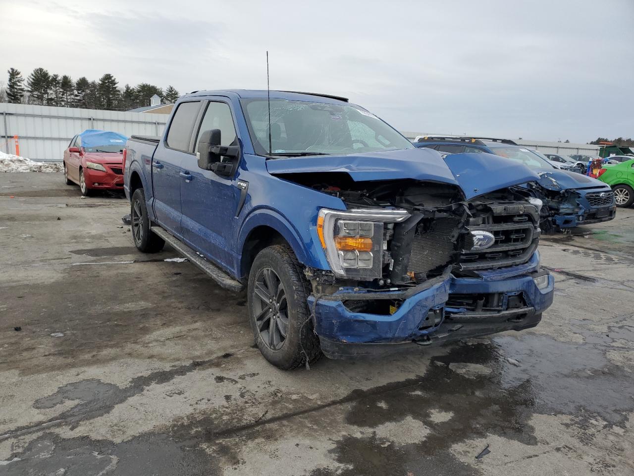2022 FORD F150 SUPERCREW VIN:1FTFW1E87NKF01699