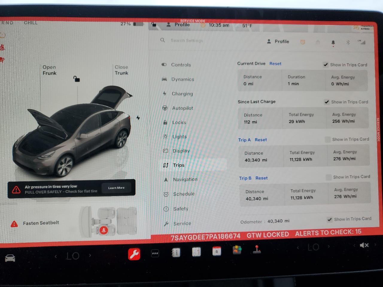 2023 TESLA MODEL Y  VIN:7SAYGDEE7PA186674