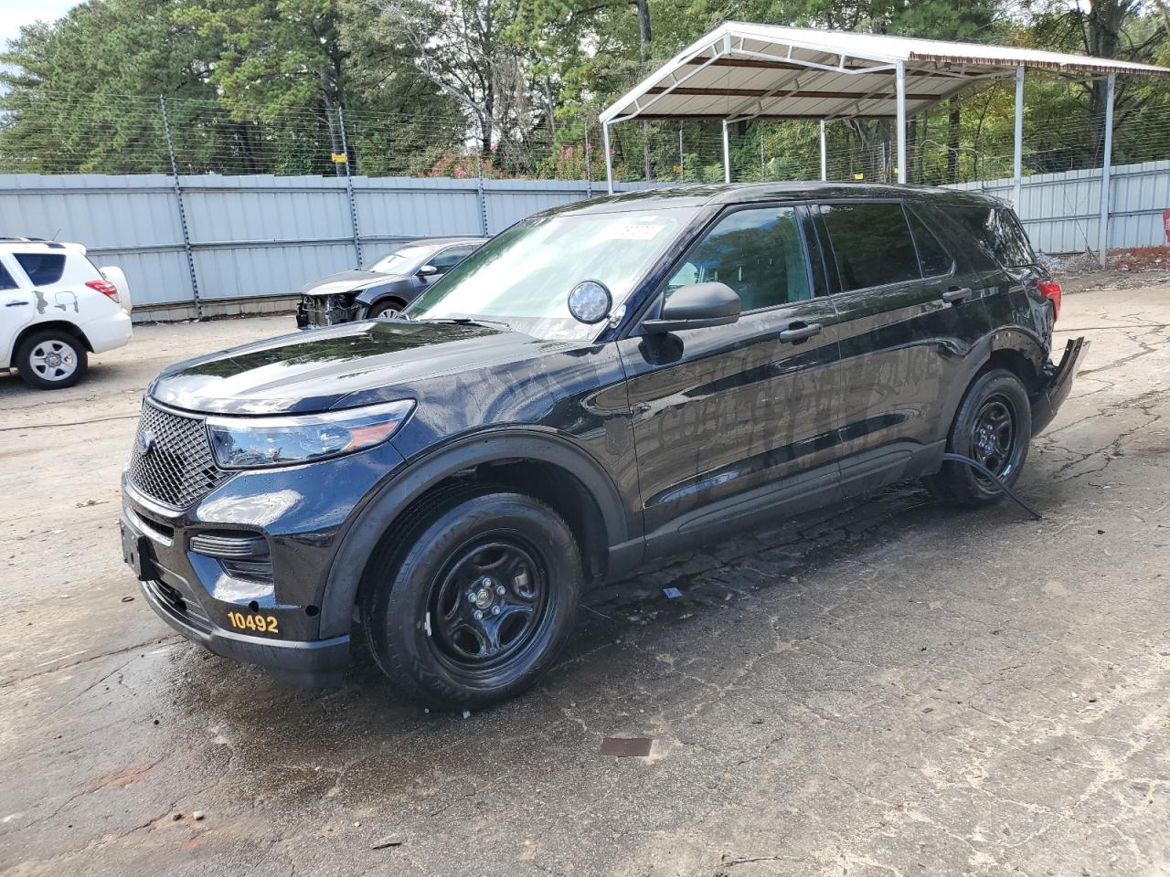 2022 FORD EXPLORER POLICE INTERCEPTOR VIN:1FM5K8AB0NGB75194
