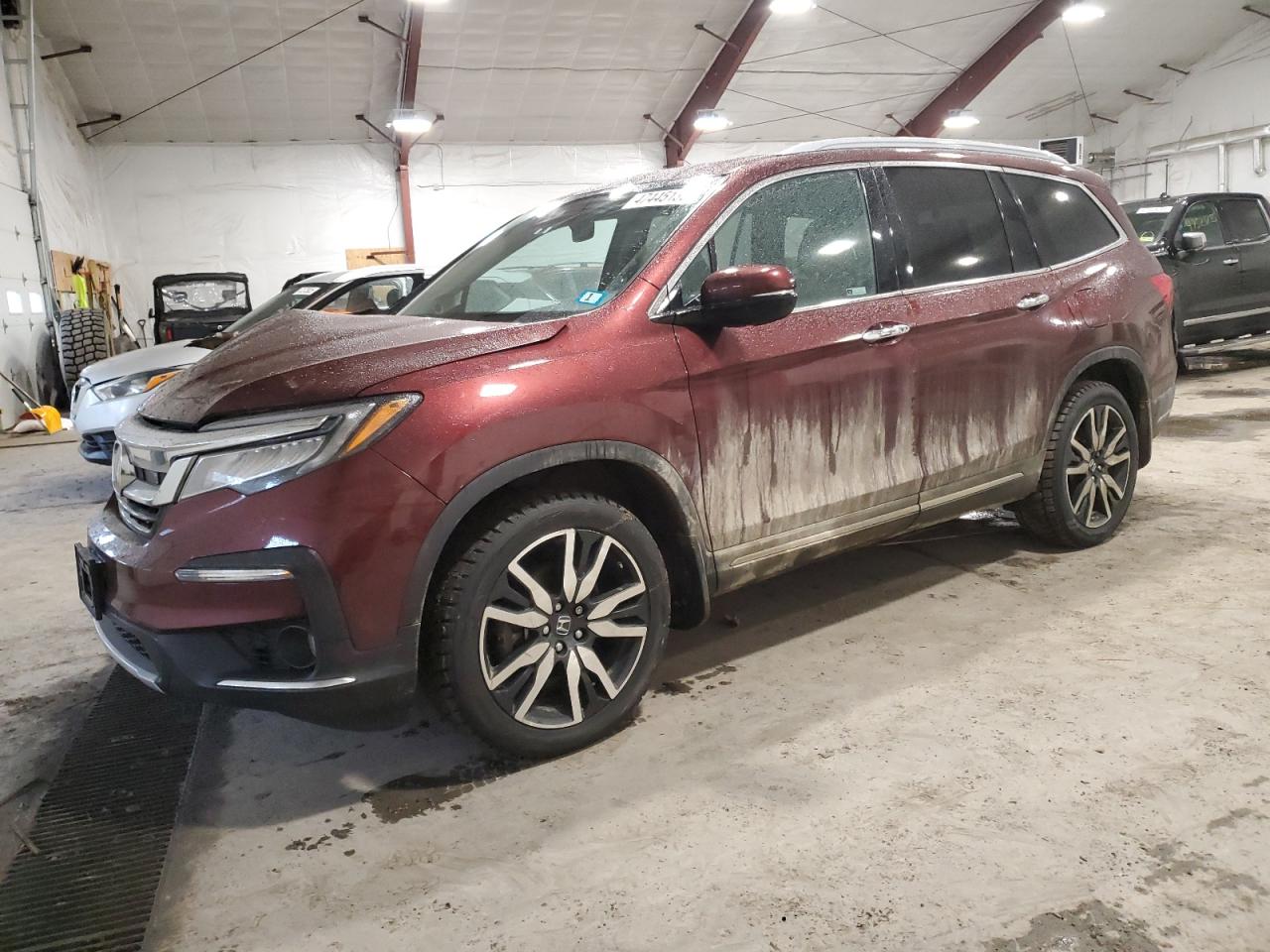 2022 HONDA PILOT ELITE VIN:5FNYF6H09NB072333