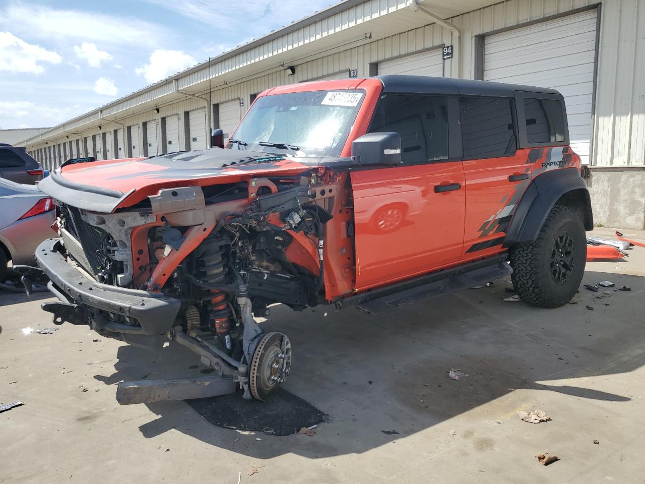 2023 FORD BRONCO RAPTOR VIN:1FMEE5JRXPLB07725