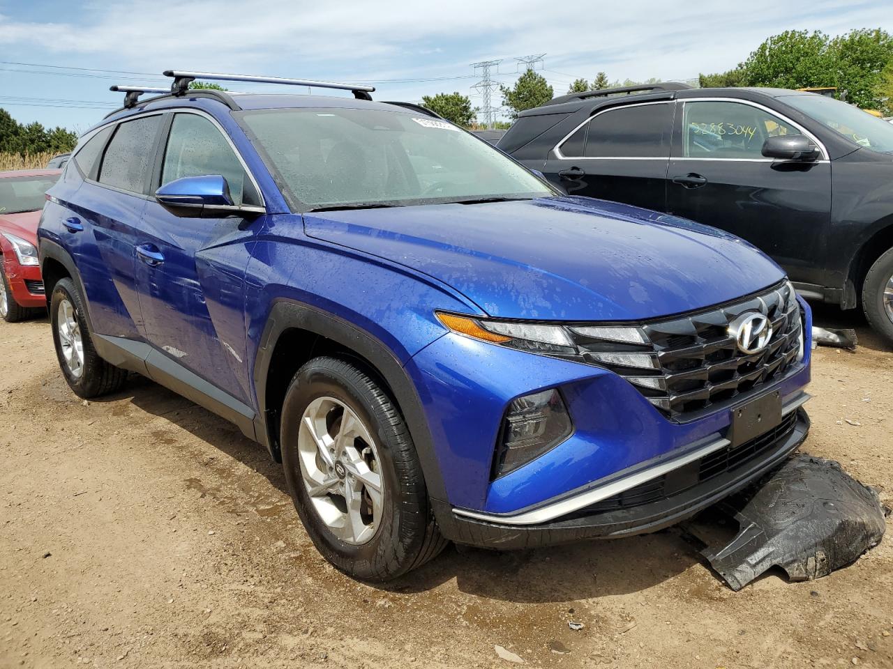 2022 HYUNDAI TUCSON SEL VIN:5NMJBCAE0NH091448