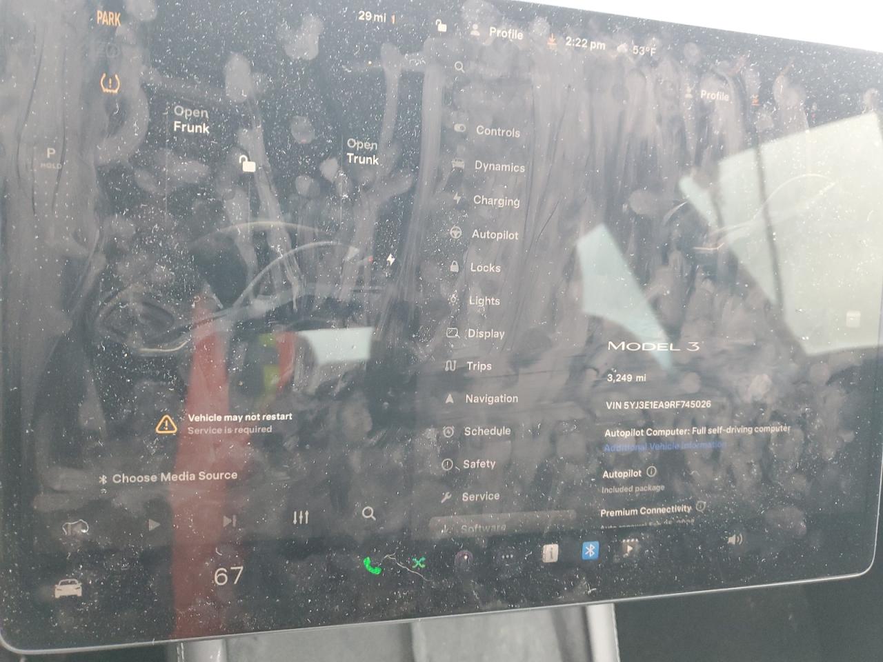 2024 TESLA MODEL 3  VIN:5YJ3E1EA9RF745026