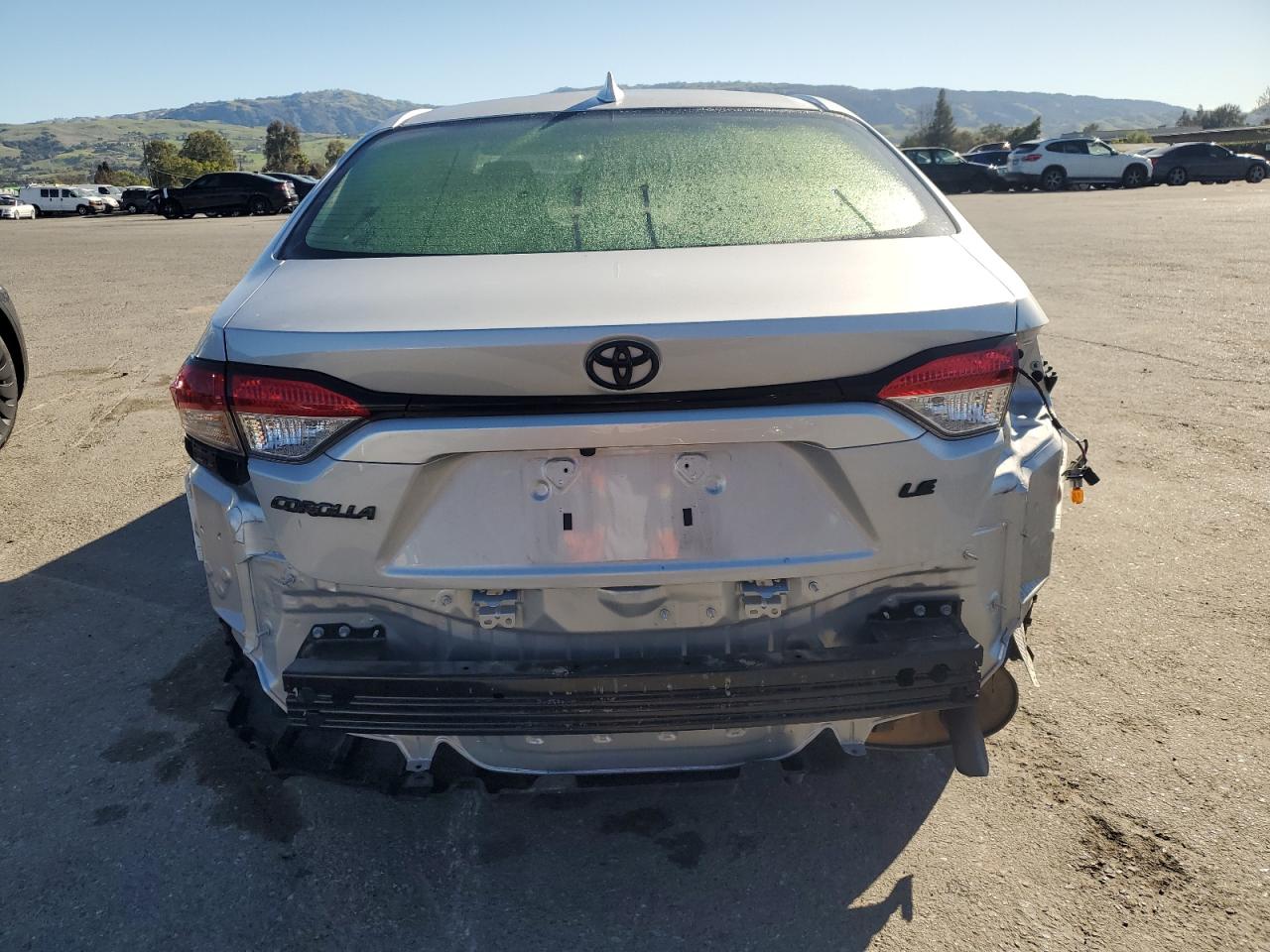 2022 TOYOTA COROLLA LE VIN:JTDEPMAE4N3004772