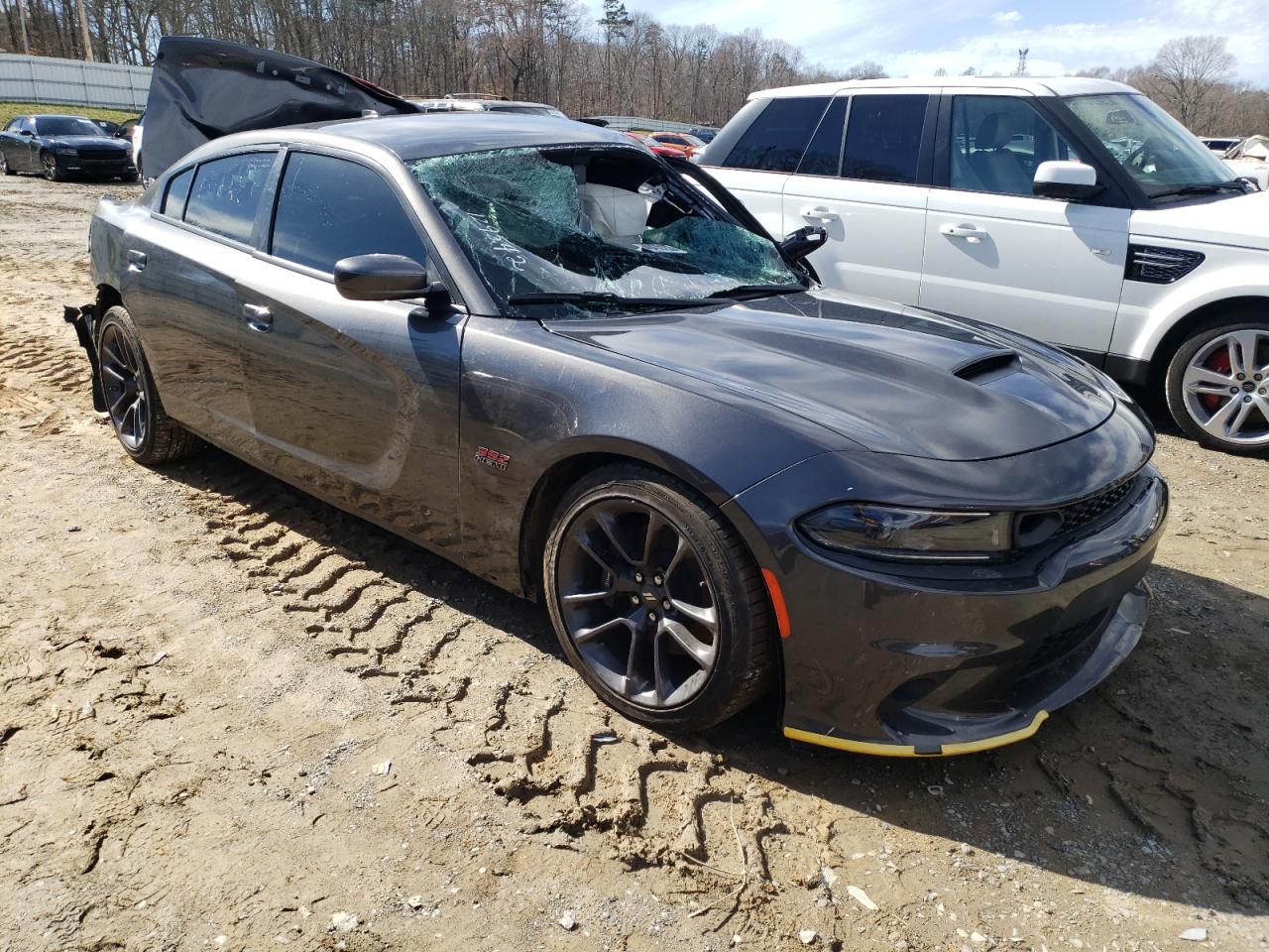 2022 DODGE CHARGER SCAT PACK VIN:2C3CDXGJXNH129542