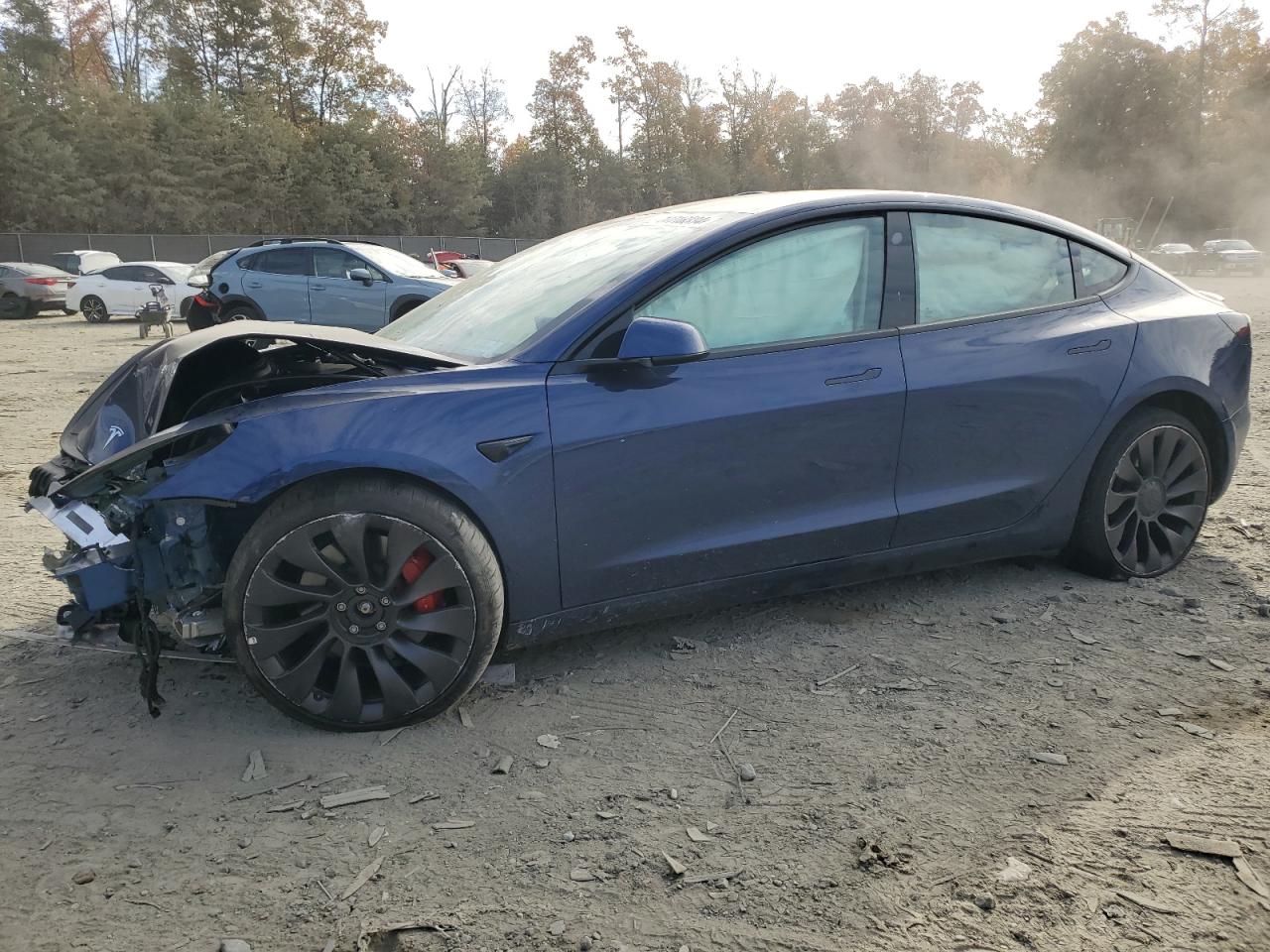 2022 TESLA MODEL 3  VIN:5YJ3E1ECXNF108237