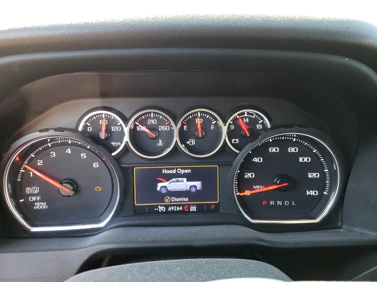 2022 CHEVROLET SILVERADO LTD K1500 LT-L VIN:3GCPYJEK9NG109258