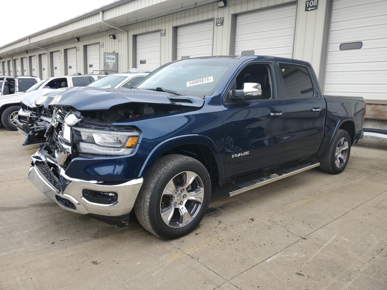 2022 RAM 1500 LARAMIE VIN:1C6SRFJT3NN175578