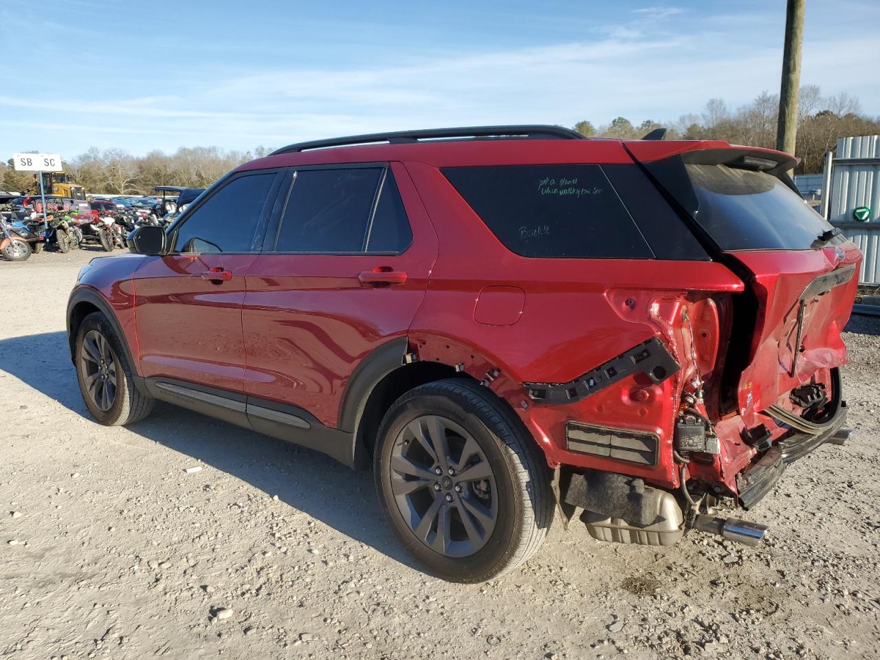 2023 FORD EXPLORER XLT VIN:1FMSK7DH9PGC42102