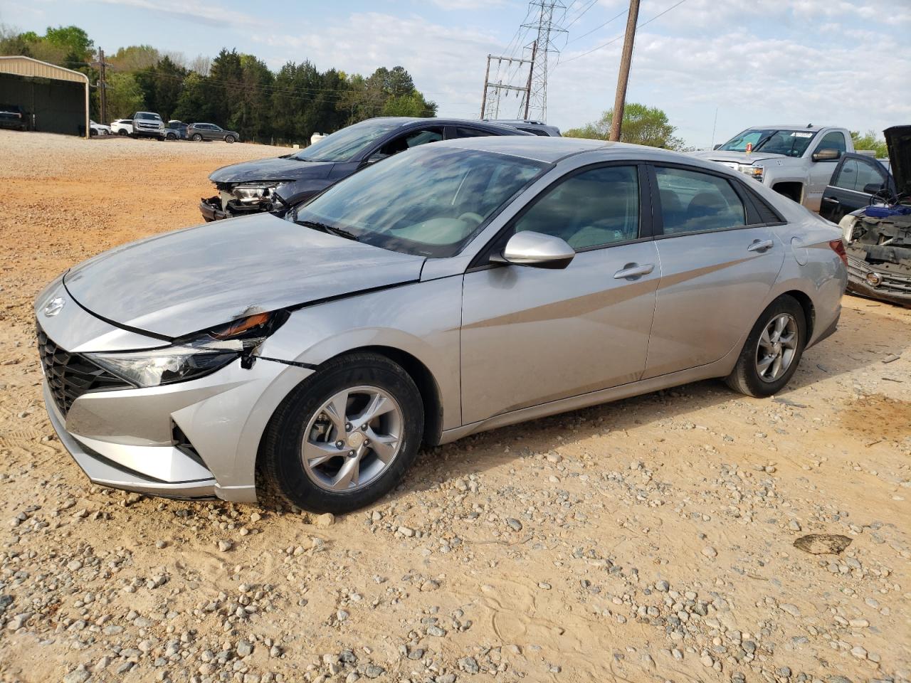 2022 HYUNDAI ELANTRA SE VIN:5NPLL4AG9NH062367