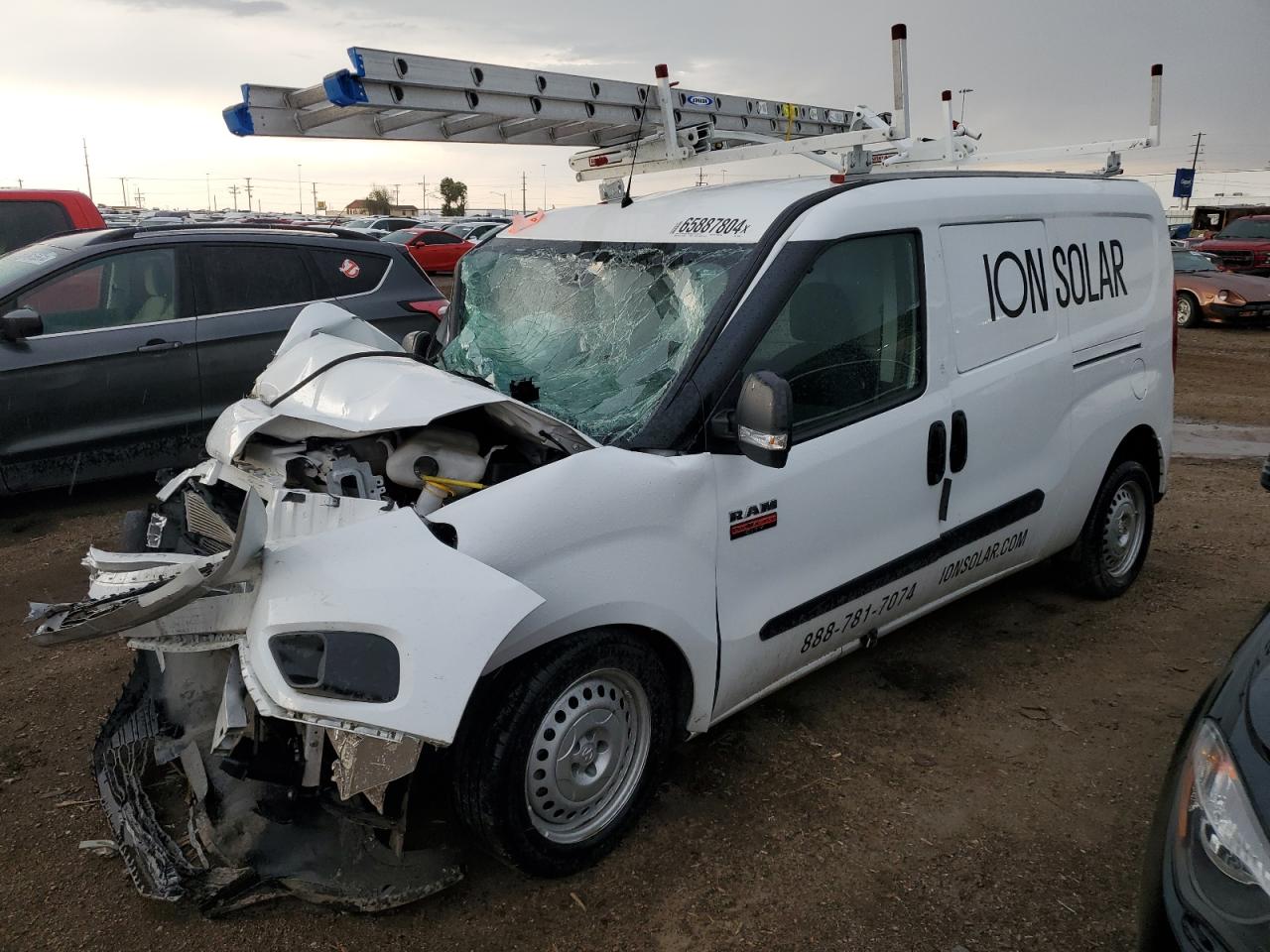 2022 RAM PROMASTER CITY TRADESMAN VIN:ZFBHRFAB5N6X65997