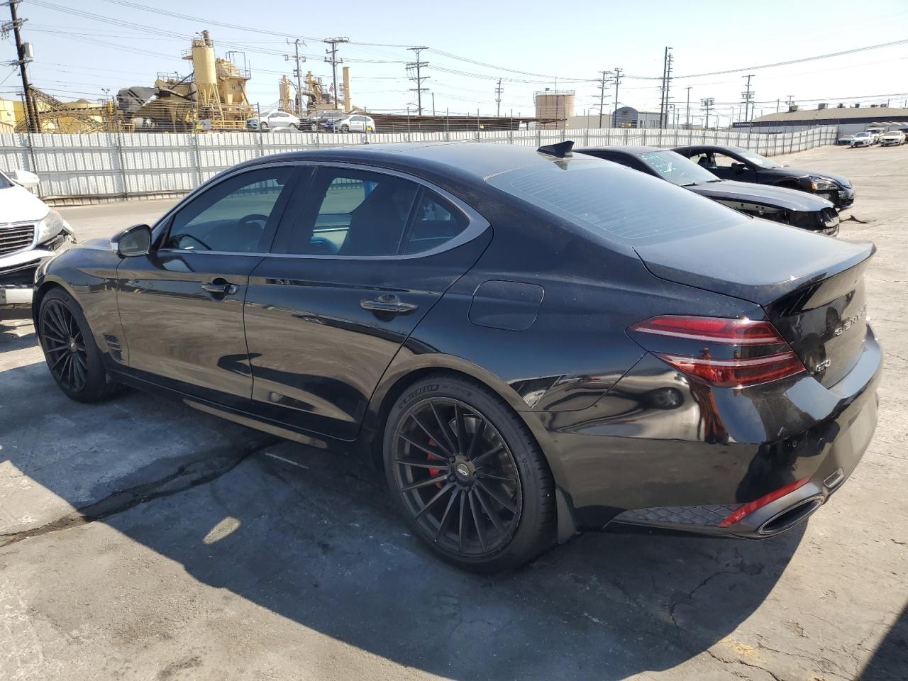 2022 GENESIS G70 BASE VIN:KMTG54TE2NU095029