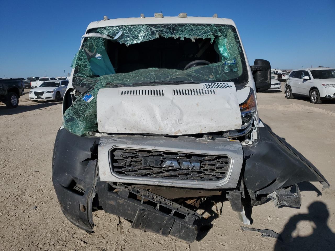 2022 RAM PROMASTER 1500 1500 STANDARD VIN:3C6LRVAG5NE121737