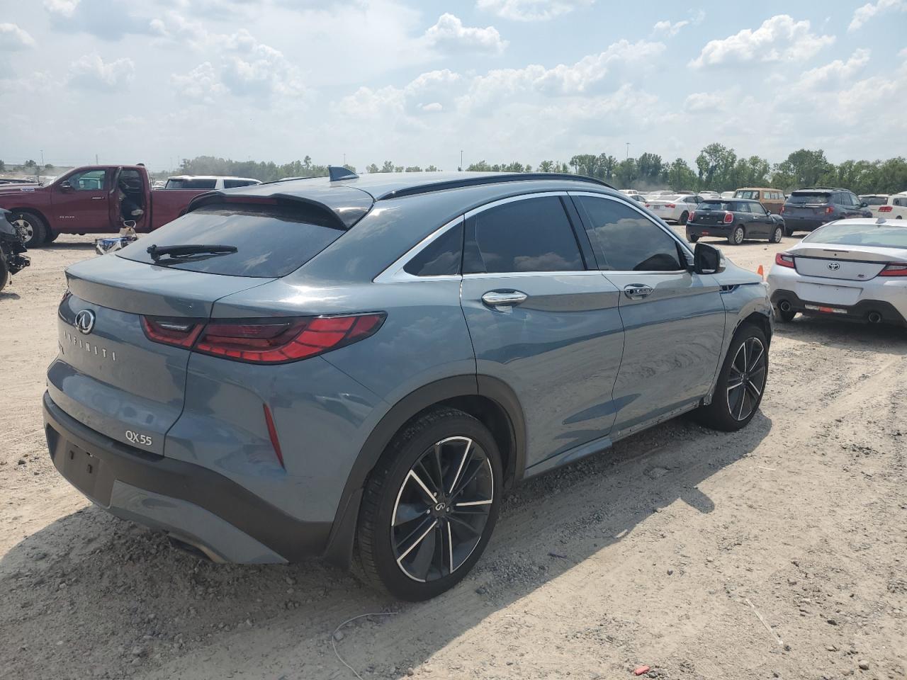 2022 INFINITI QX55 LUXE VIN:3PCAJ5J35NF112390