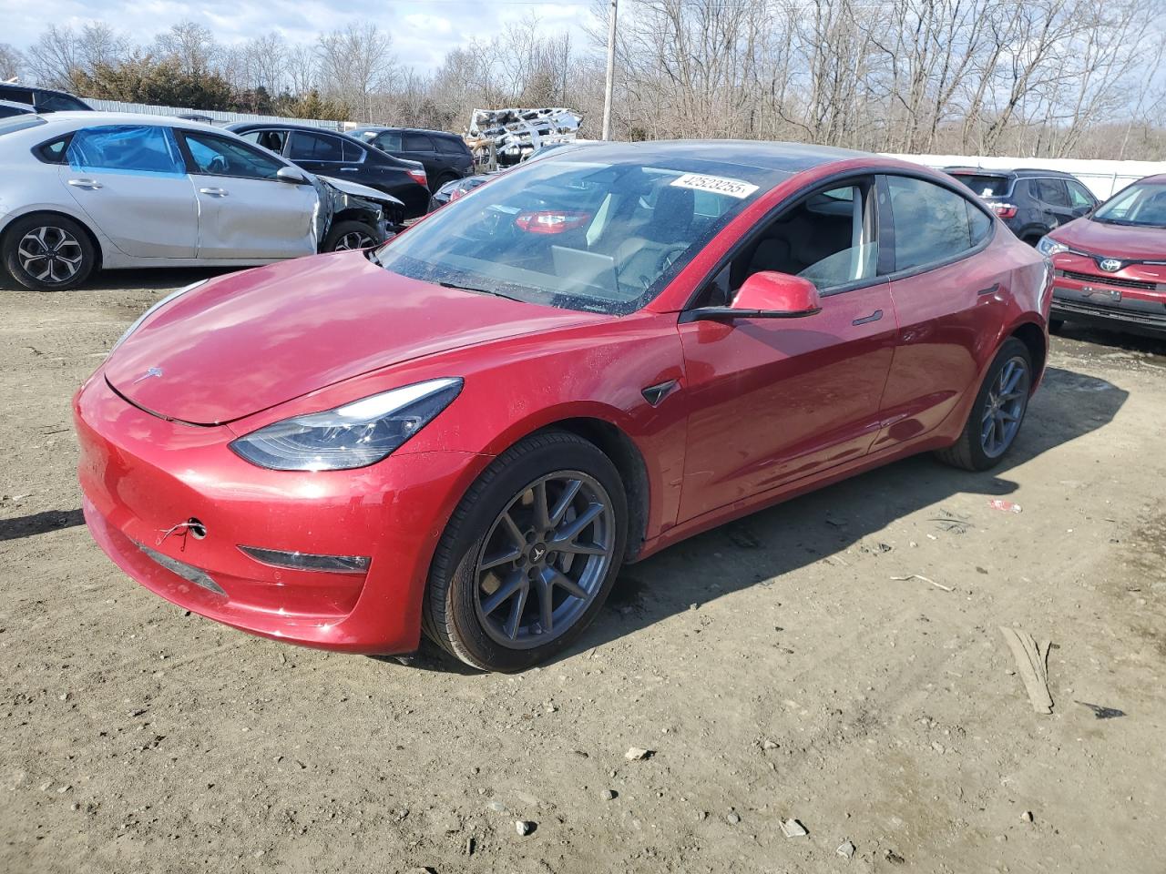 2022 TESLA MODEL 3  VIN:5YJ3E1EB4NF230969