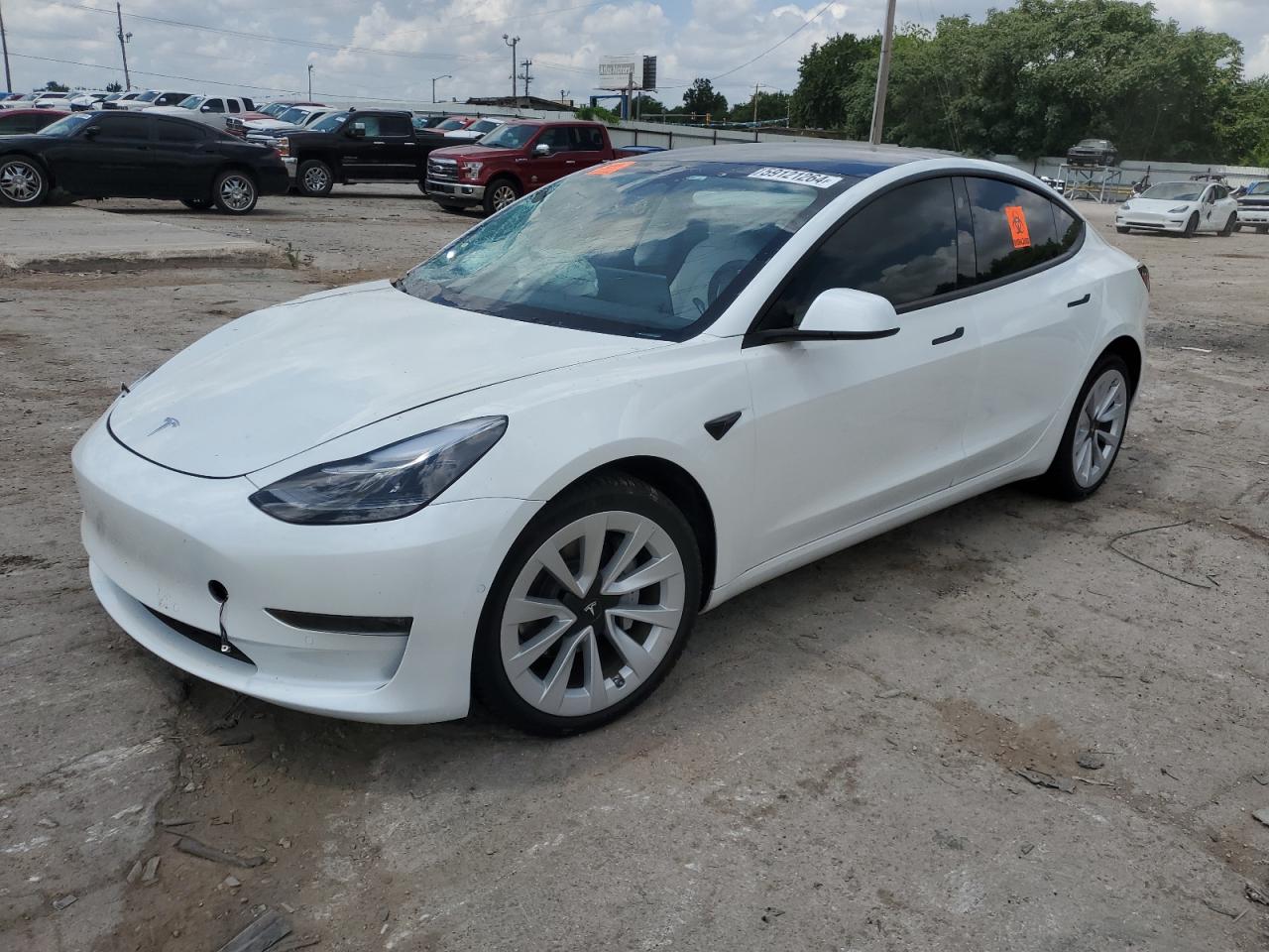 2022 TESLA MODEL 3  VIN:5YJ3E1EB5NF266850