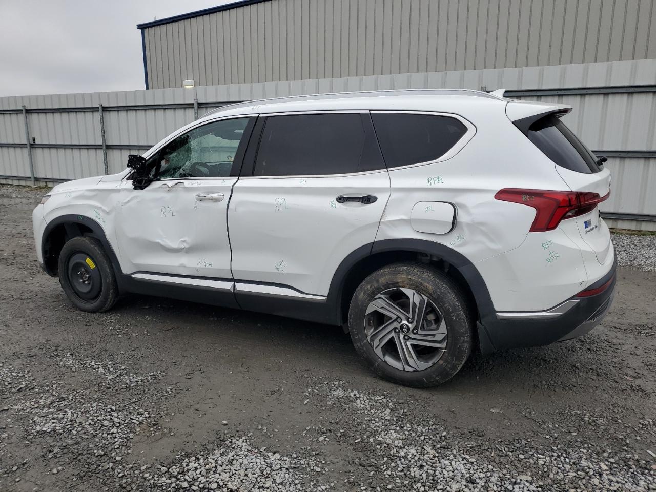 2022 HYUNDAI SANTA FE SEL VIN:5NMS3DAJ0NH398445