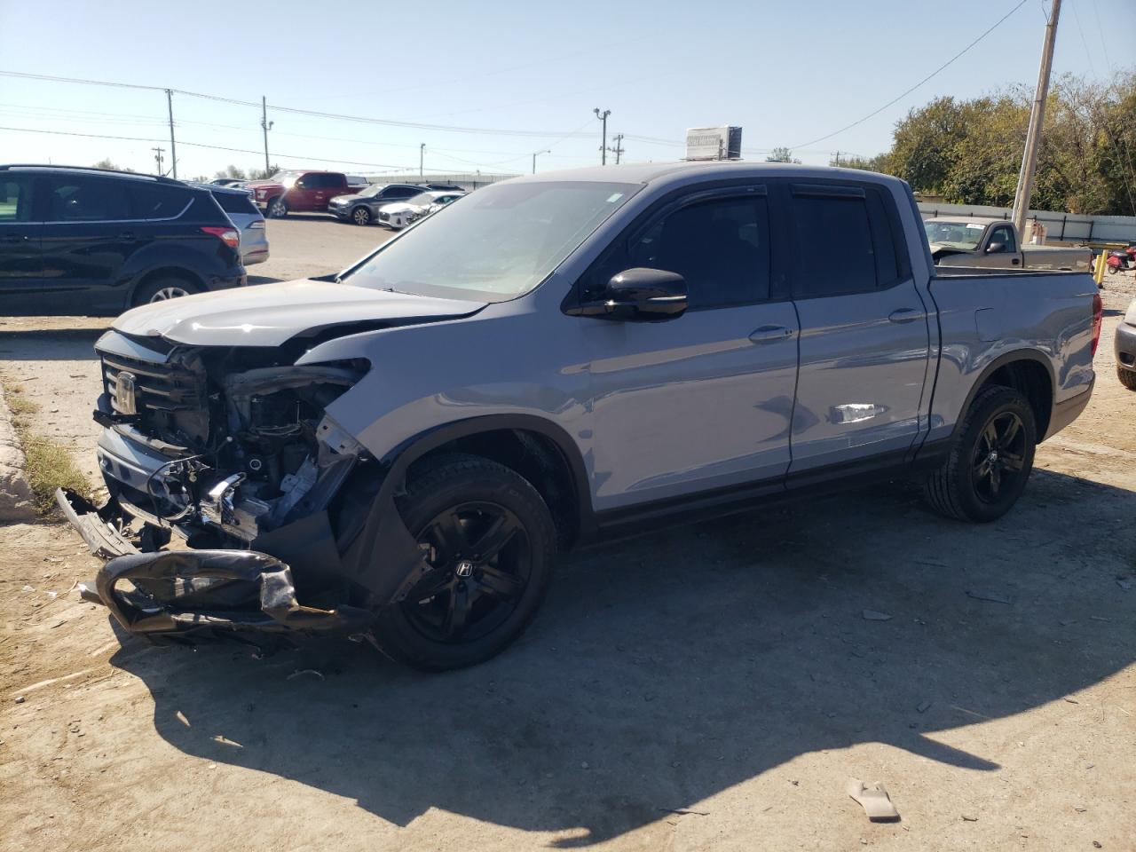 2022 HONDA RIDGELINE BLACK EDITION VIN:5FPYK3F83NB027818