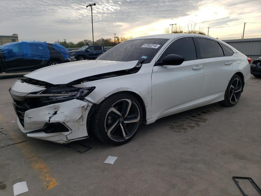 2022 HONDA ACCORD SPORT VIN:1HGCV1F35NA008068