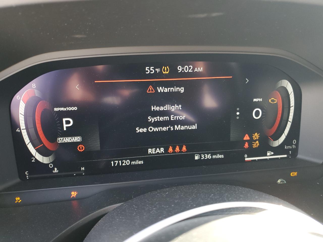 2022 NISSAN ROGUE PLATINUM VIN:JN8BT3DC0NW117799