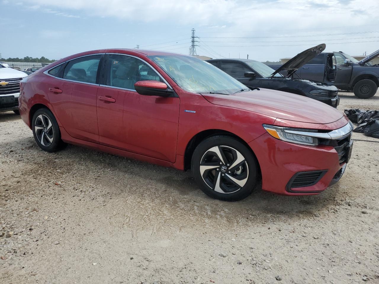 2022 HONDA INSIGHT EX VIN:19XZE4F52NE009462