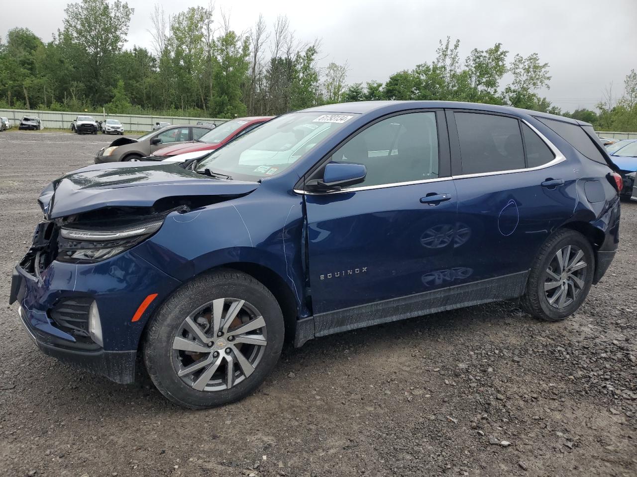 2022 CHEVROLET EQUINOX LT VIN:3GNAXKEV7NL243631