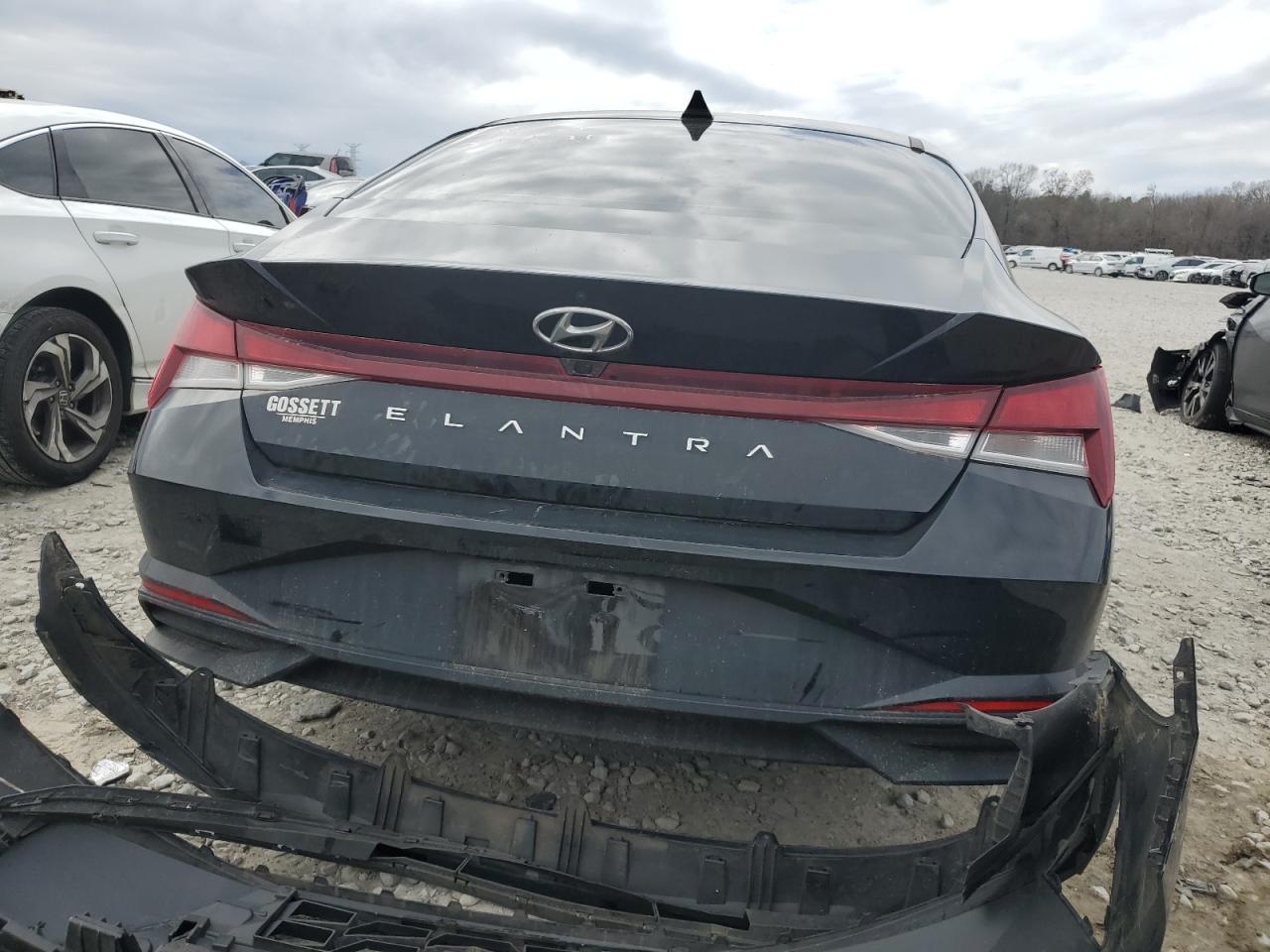 2022 HYUNDAI ELANTRA SEL VIN:5NPLM4AG9NH058655