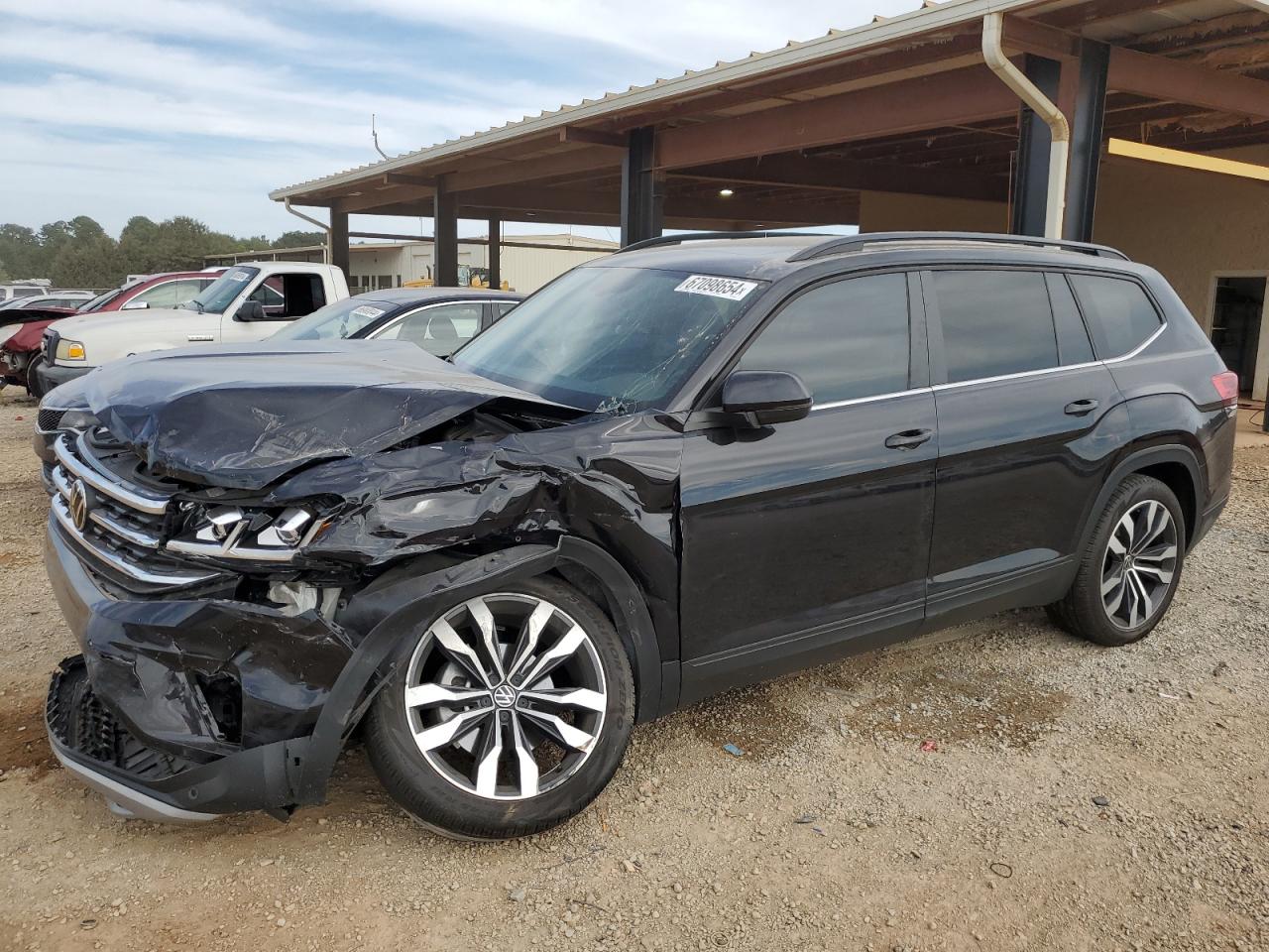 2022 VOLKSWAGEN ATLAS SE VIN:1V2KR2CA4NC556976