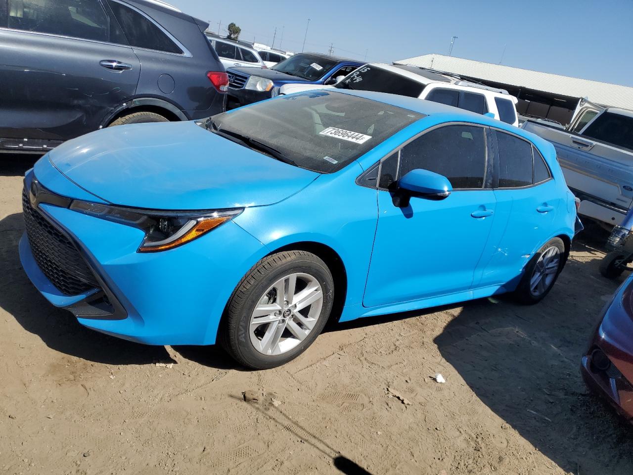 2022 TOYOTA COROLLA SE VIN:JTND4MBE2N3181559