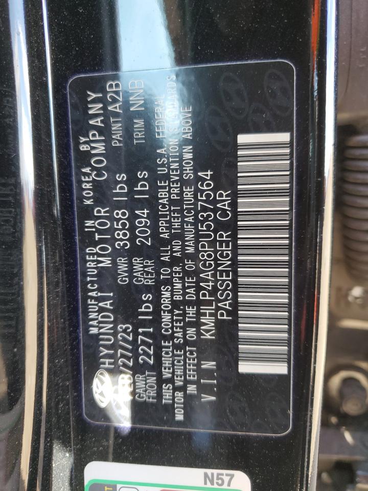 2023 HYUNDAI ELANTRA LIMITED VIN:KMHLP4AG8PU537564