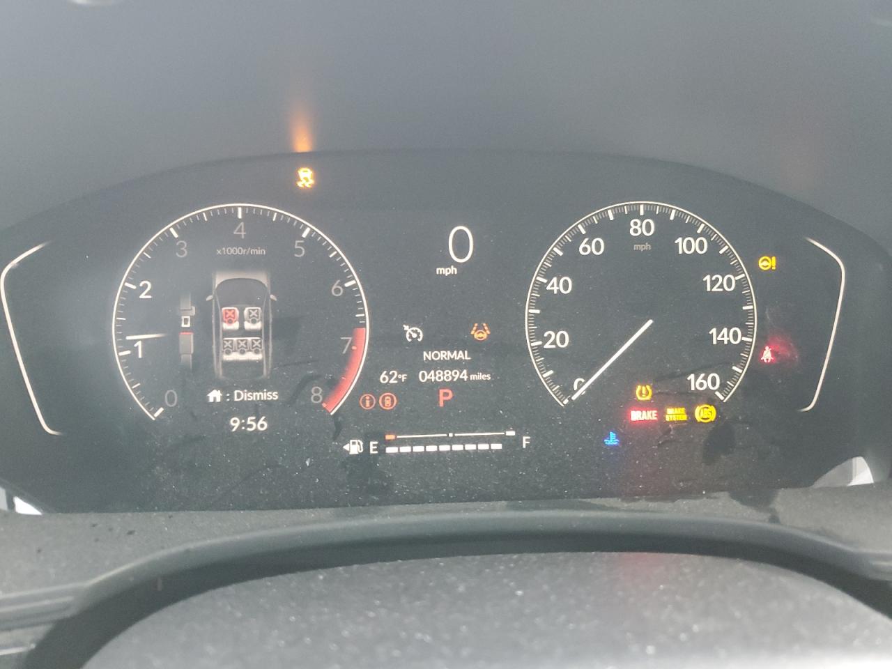 2022 HONDA CIVIC SPORT VIN:2HGFE2F52NH512356