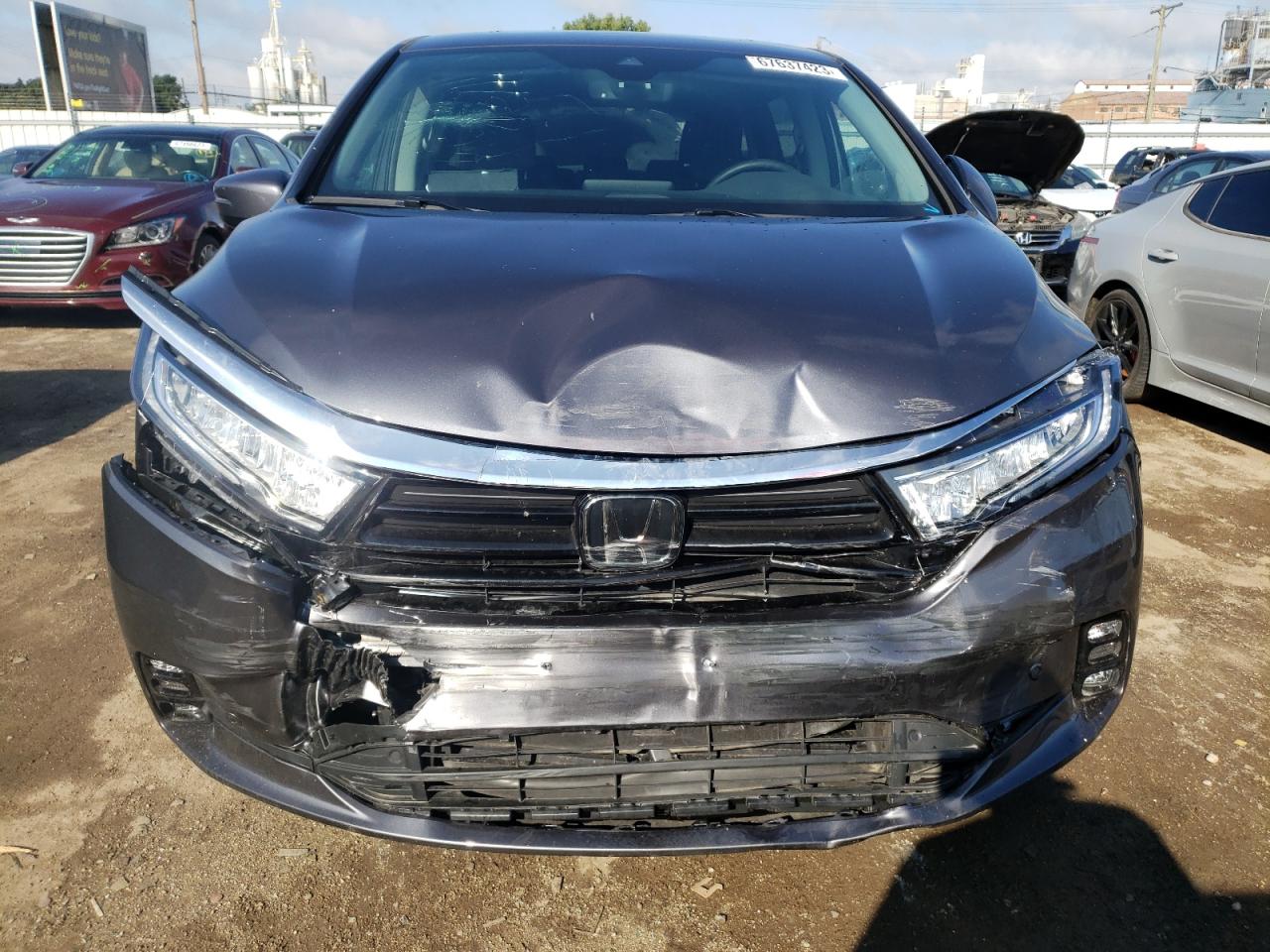 2023 HONDA ODYSSEY TOURING VIN:5FNRL6H84PB065666