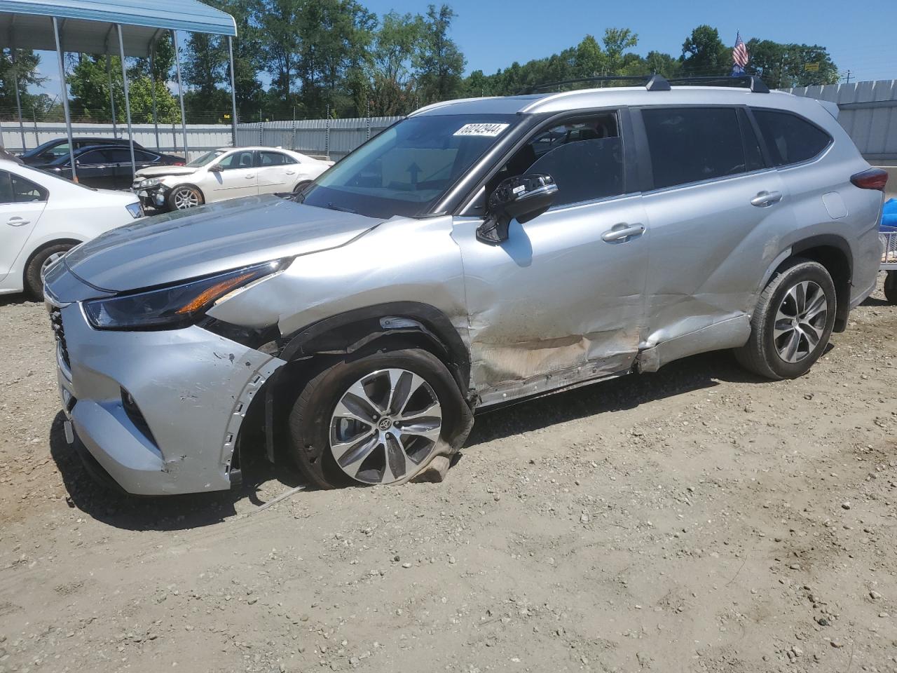 2023 TOYOTA HIGHLANDER HYBRID XLE VIN:5TDKARAH5PS517610