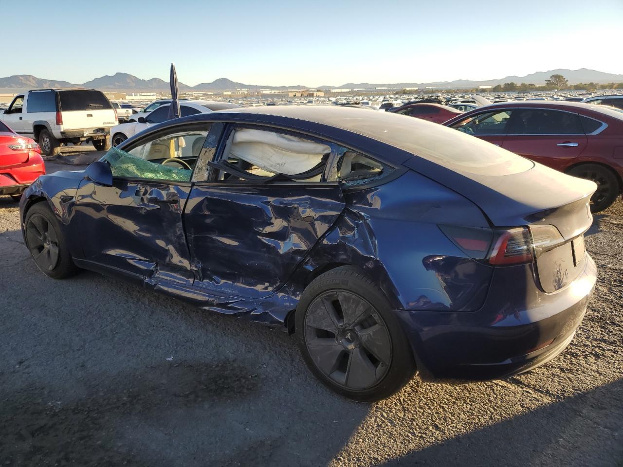 2022 TESLA MODEL 3  VIN:5YJ3E1EA1NF350171