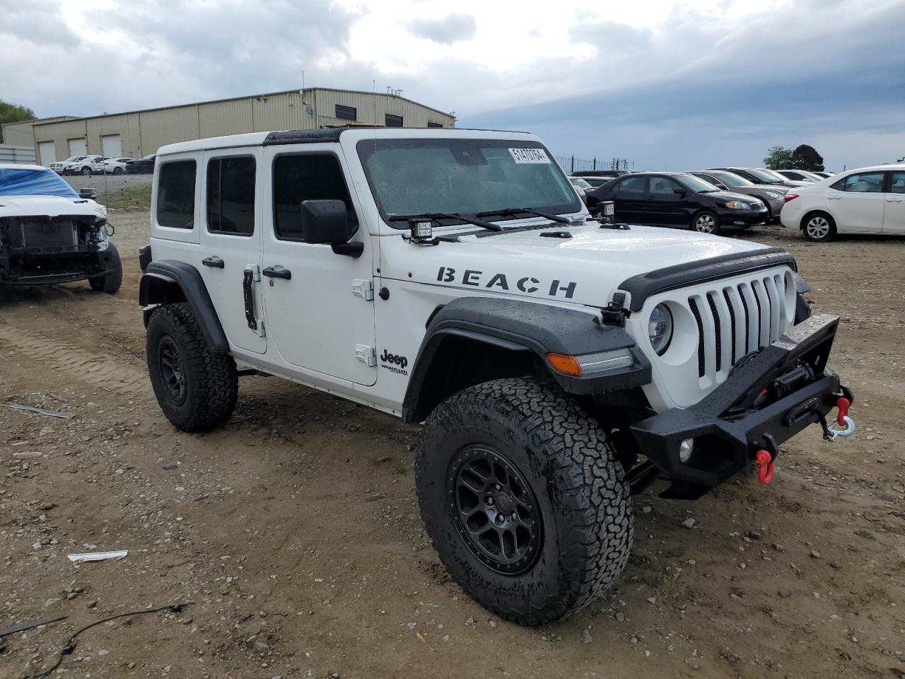 2022 JEEP WRANGLER UNLIMITED SPORT VIN:1C4HJXDGXNW218600