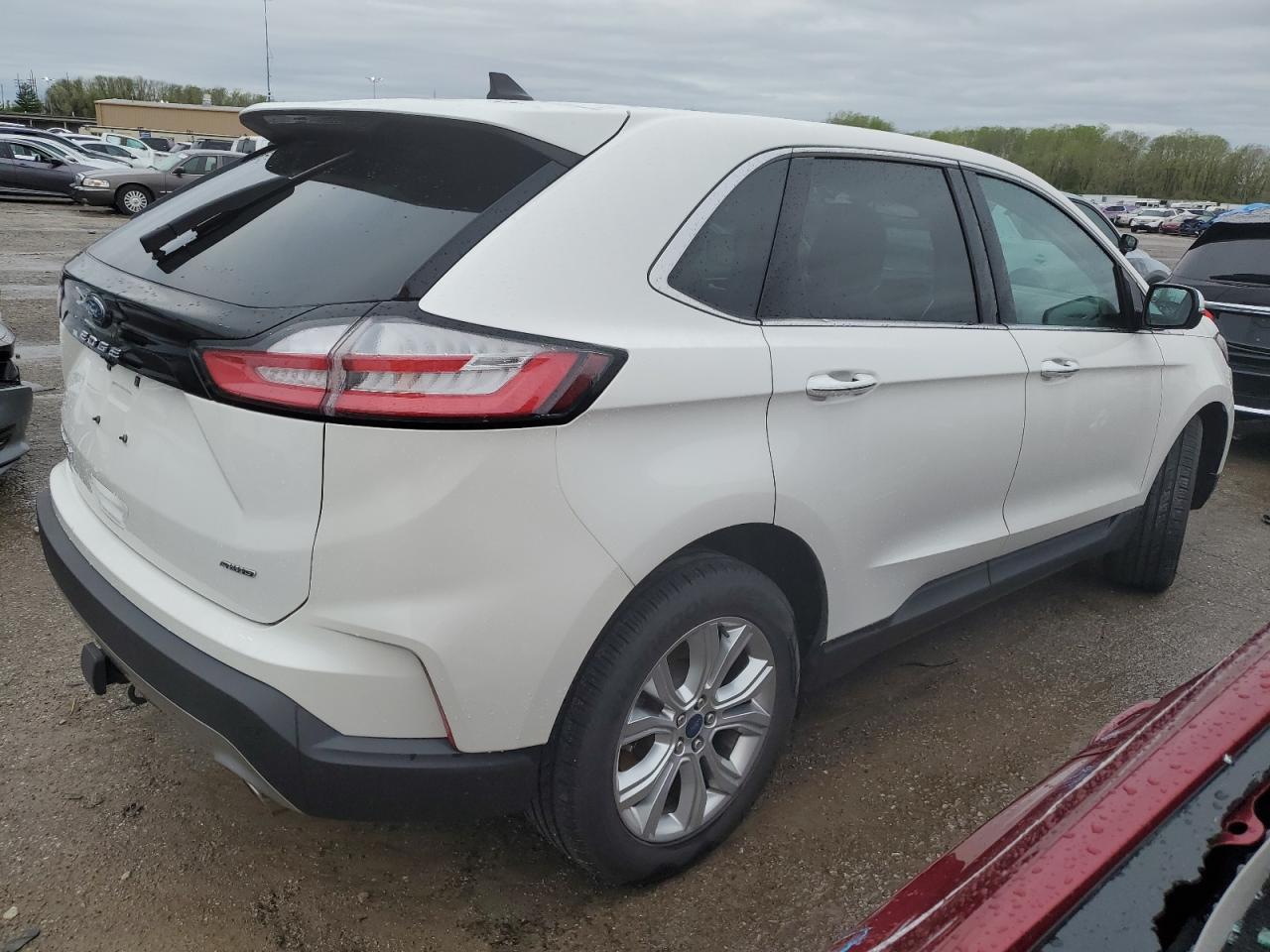 2022 FORD EDGE TITANIUM VIN:2FMPK4K91NBA00487