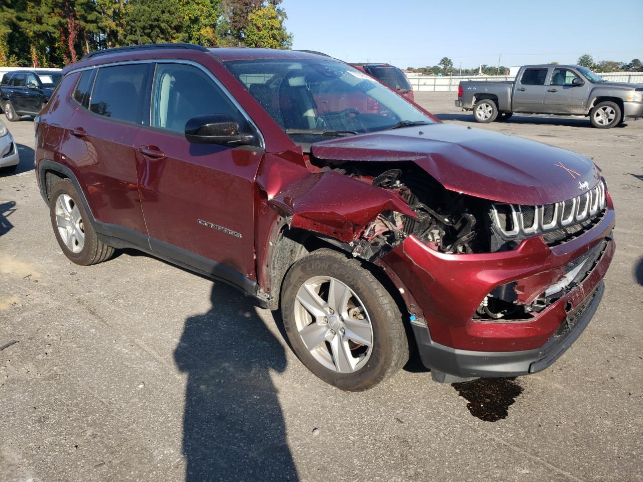 2022 JEEP COMPASS LATITUDE VIN:3C4NJCBB7NT138034