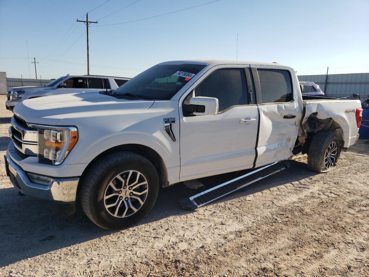2022 FORD F150 SUPERCREW VIN:1FTEW1EP9NKD44406