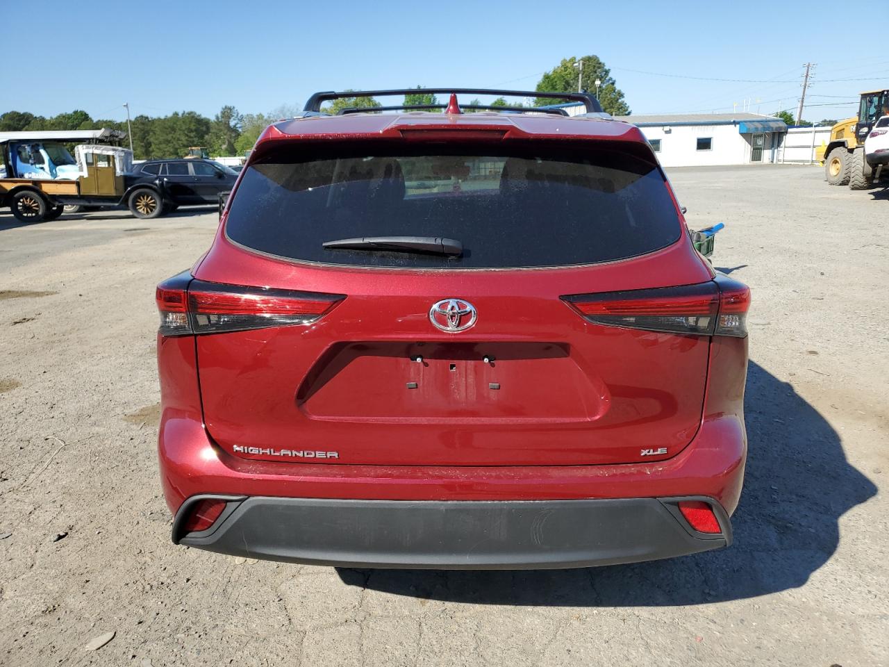 2022 TOYOTA HIGHLANDER XLE VIN:5TDGZRAH6NS124095