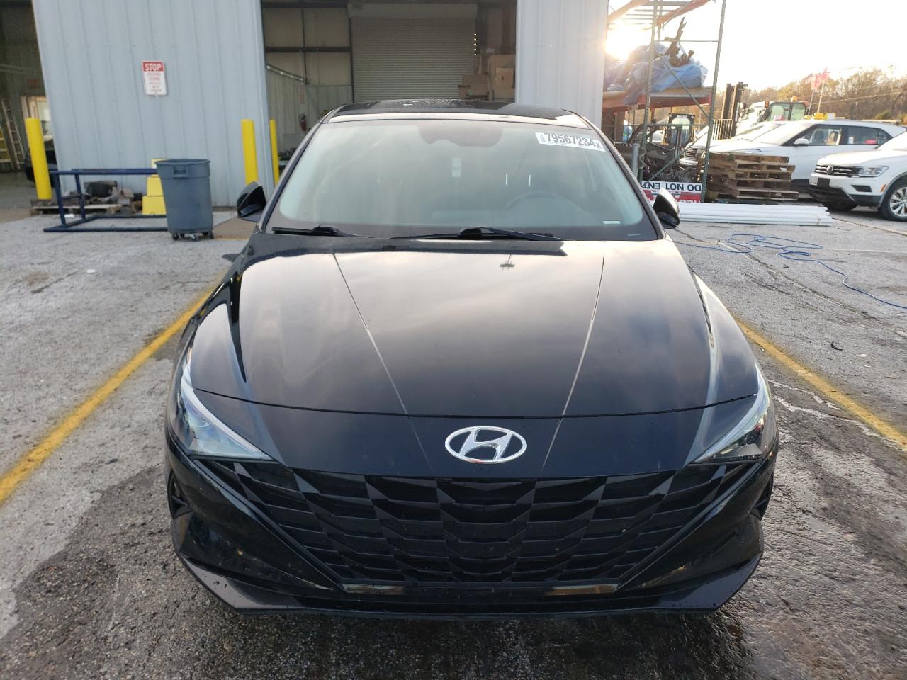 2022 HYUNDAI ELANTRA BLUE VIN:KMHLM4AJ2NU030175