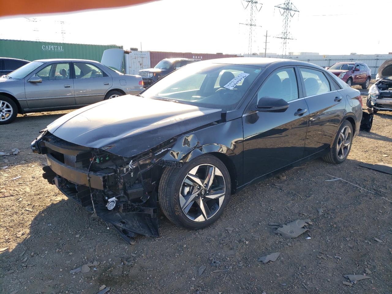 2022 HYUNDAI ELANTRA LIMITED VIN:5NPLP4AG9NH077147