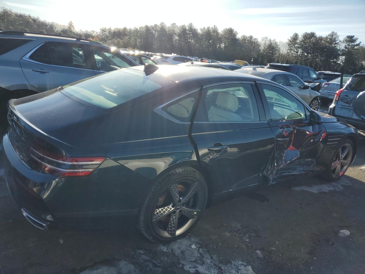 2024 GENESIS G80 SPORT VIN:KMTGB4SDDRU227880