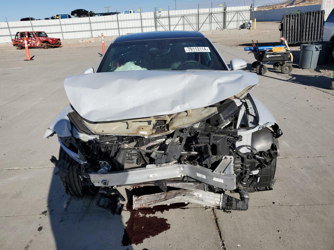 2022 GENESIS G70 BASE VIN:KMTG54TE0NU084403