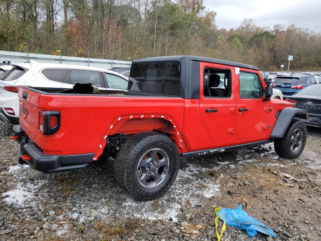 2022 JEEP GLADIATOR RUBICON VIN:1C6JJTBG8NL109591