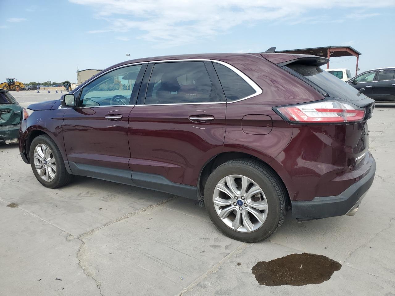 2022 FORD EDGE TITANIUM VIN:2FMPK4K92NBB03997