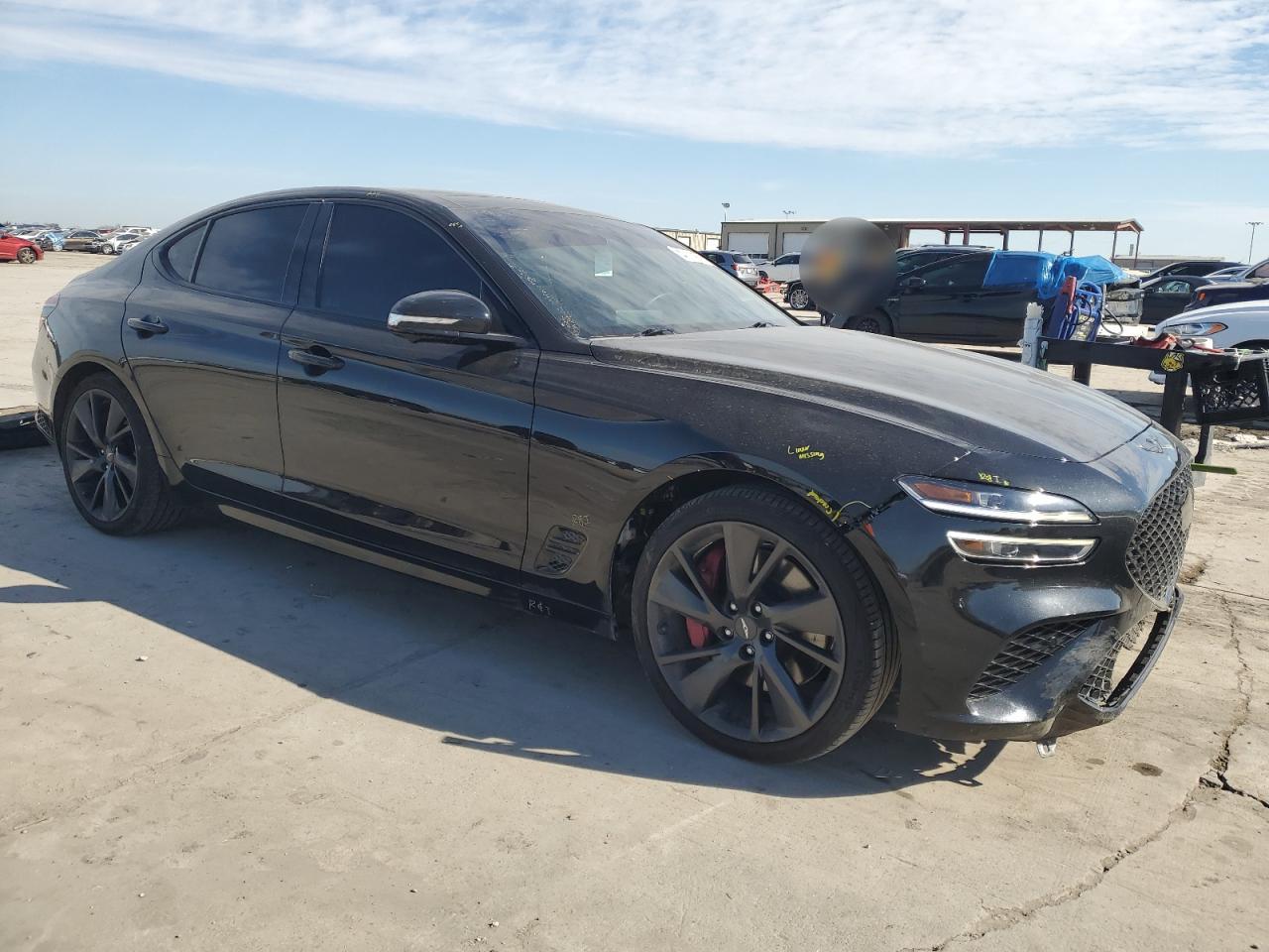 2022 GENESIS G70 BASE VIN:KMTG54TE0NU103581