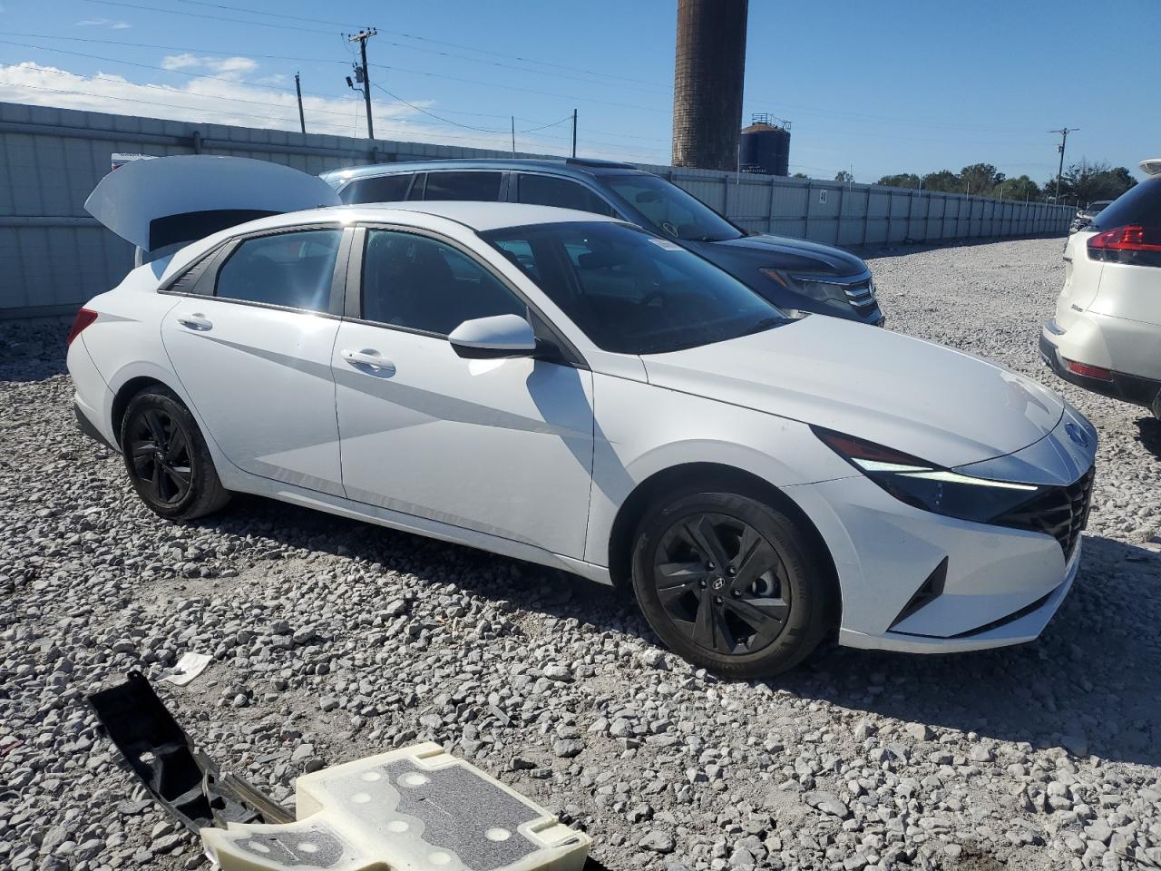 2023 HYUNDAI ELANTRA BLUE VIN:KMHLM4AJ9PU075083