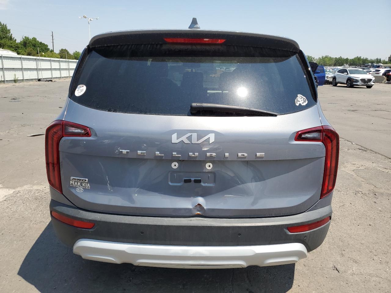 2022 KIA TELLURIDE LX VIN:5XYP2DHC6NG218587