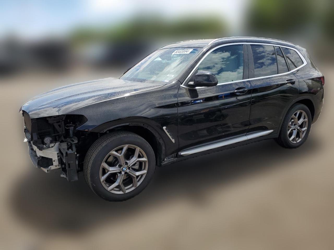 2022 BMW X3 XDRIVE30I VIN:5UX53DP06N9J89409